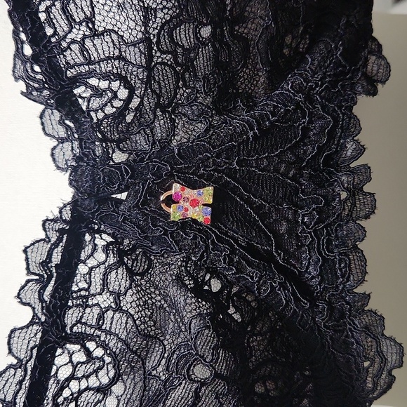 NWT Savage Fenty Black Lace Bra - Picture 2 of 8